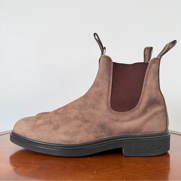 Blundstone 1306 Dress Rustic Brown Leather Chelsea Boots | AU 9.5 - Picture 3 of 8